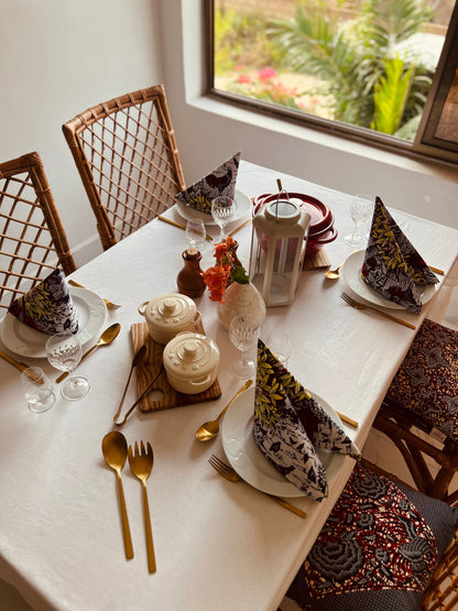 Serviettes de table « Mon Petit Village » - Lot de 4