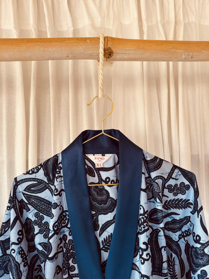 Afrikimo « Fleur de lune III » - Satin rouge