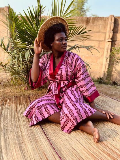 Afrikimo « Sugarcane II » - Rouge vin satiné