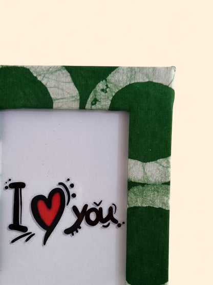 Bilderrahmen "I Love You"(10x15cm)