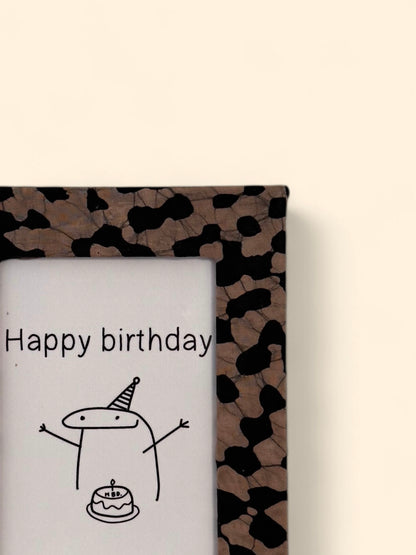 Bilderrahmen "Happy Birthday"(10x15cm)