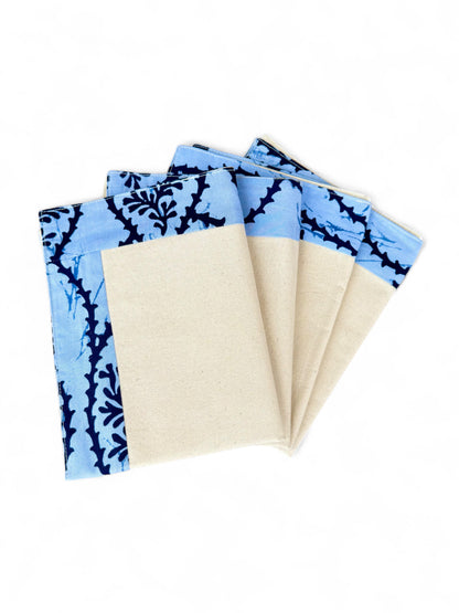 Set de table « Lac du Lotus II » - Lot de 4