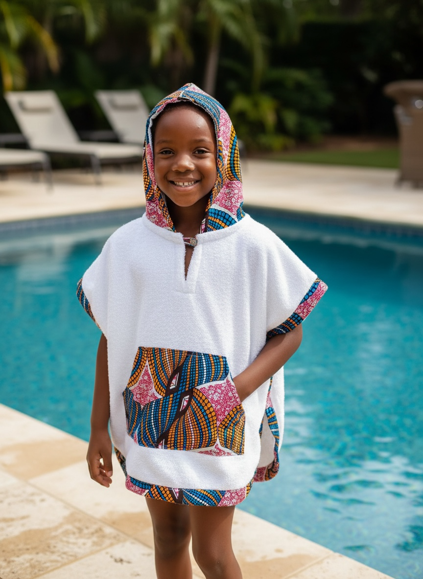 Enfants - Poncho « Calmar dansant »