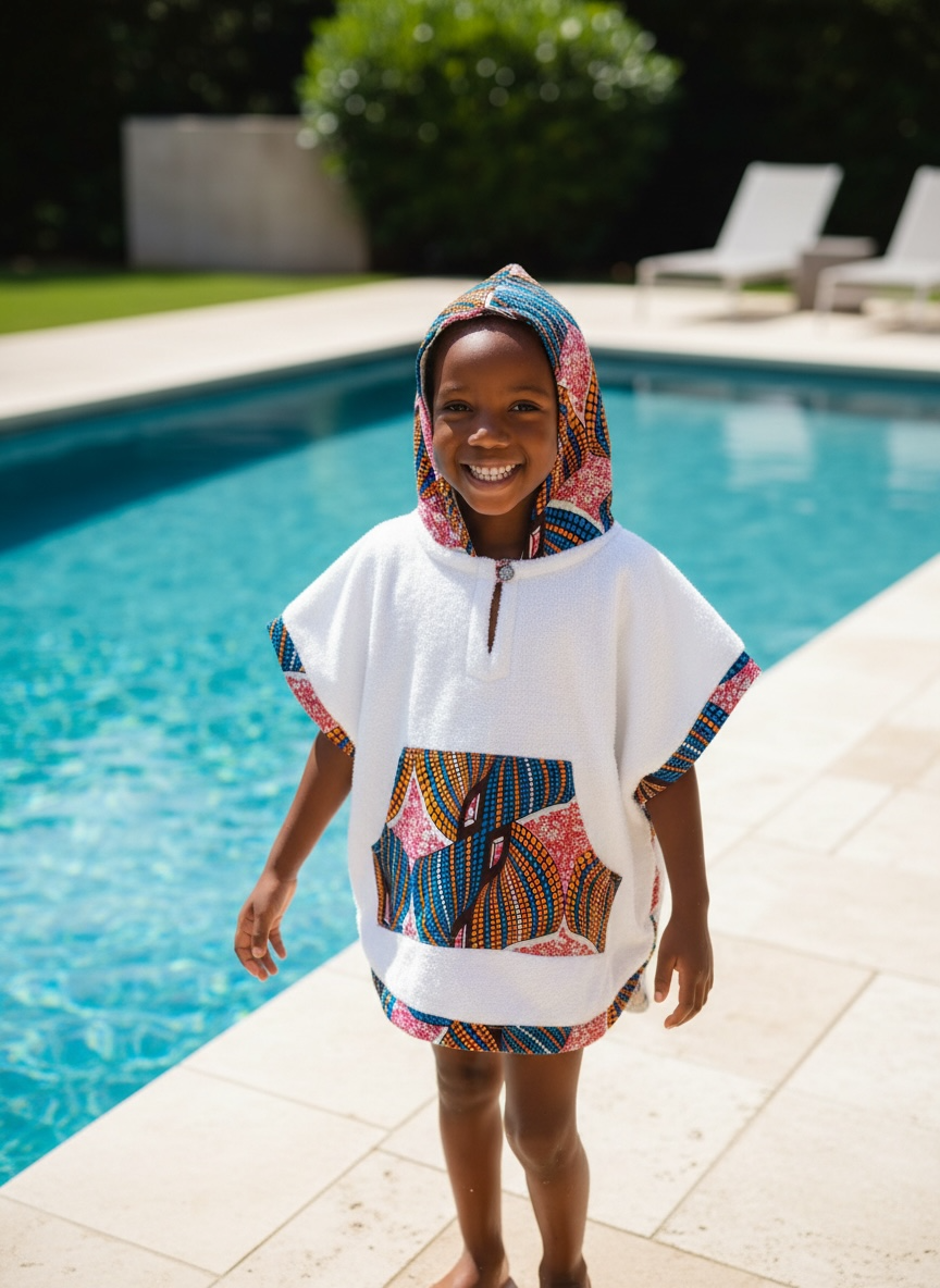 Enfants - Poncho « Calmar dansant »