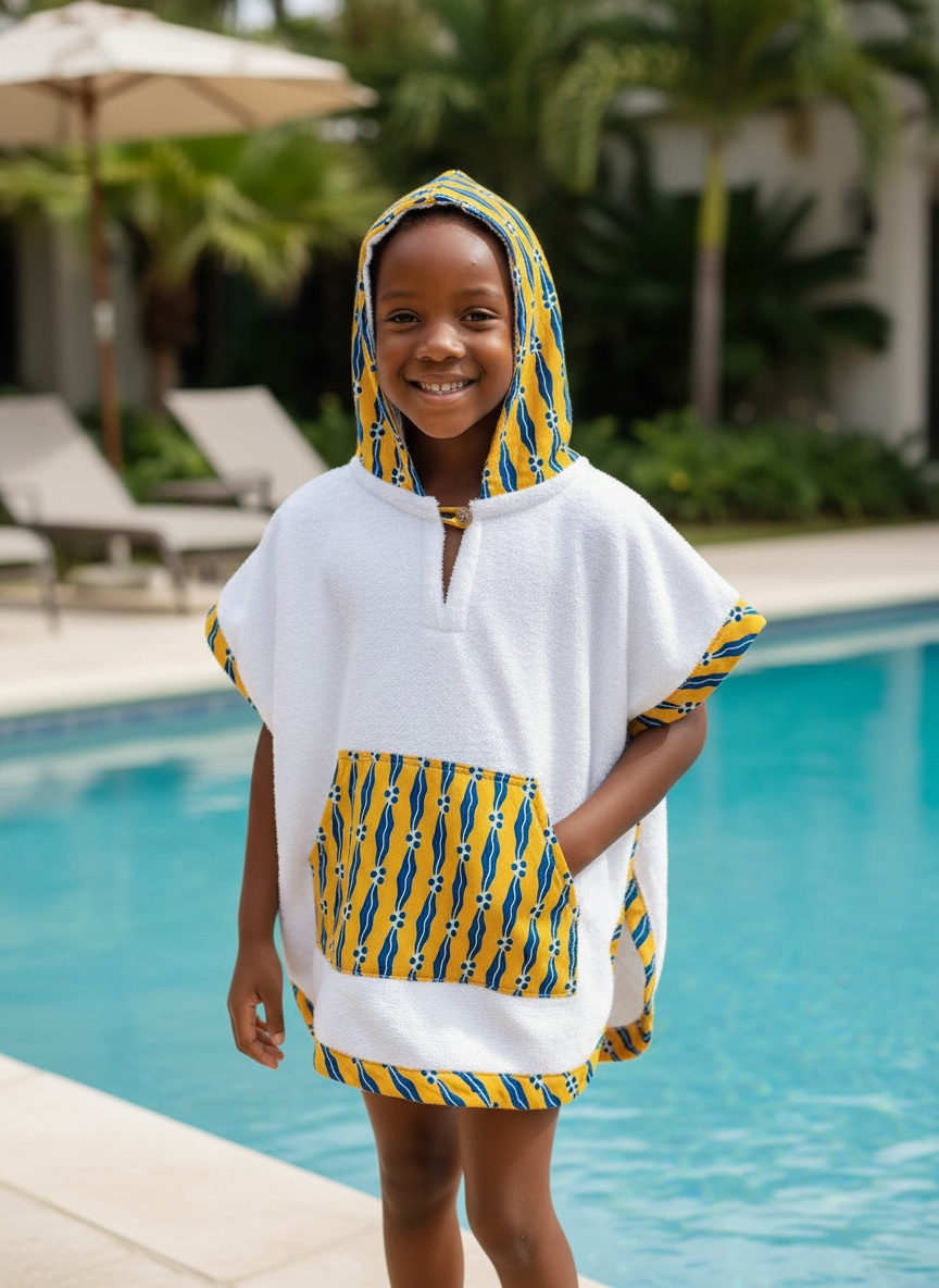 Enfants - Poncho « Calmar dansant »