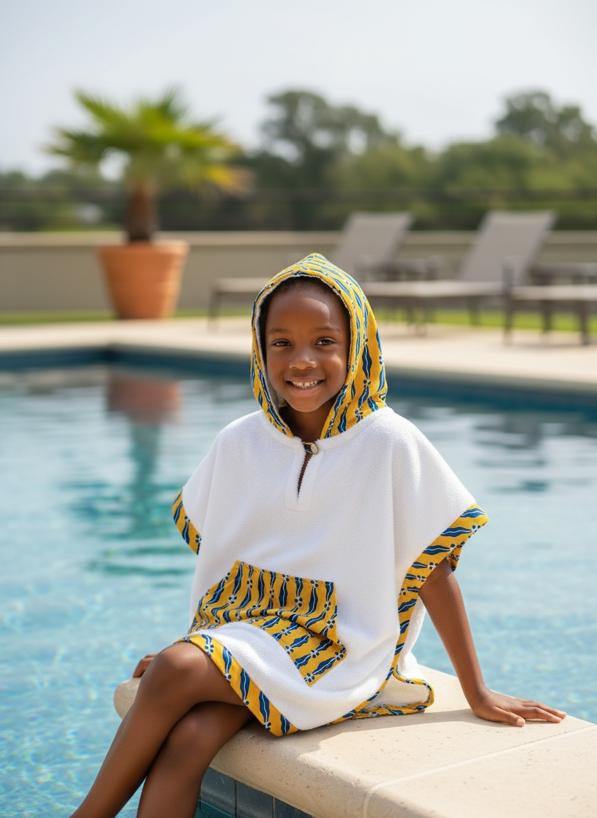 Enfants - Poncho « Calmar dansant »