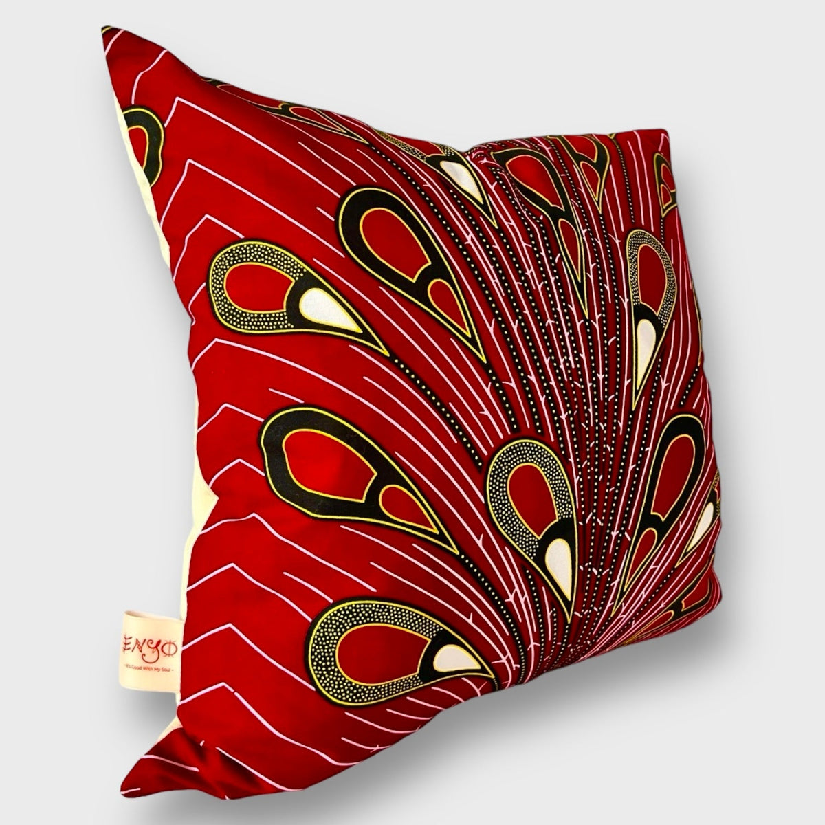 Taie d'oreiller "Paon"